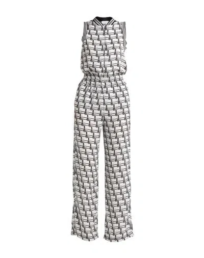 Gaelle Paris Gaëlle Paris Woman Jumpsuit Light Grey Size 6 Polyester In Gray