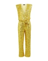 Gaelle Paris Gaëlle Paris Woman Jumpsuit Yellow Size 6 Polyester, Elastane In Yellow