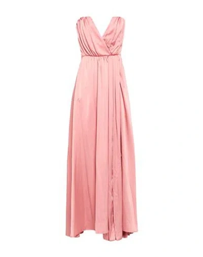 Gaelle Paris Gaëlle Paris Woman Maxi Dress Antique Rose Size 6 Polyester In Pink
