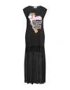 Gaelle Paris Gaëlle Paris Woman Maxi Dress Black Size 1 Cotton, Polyester In Black