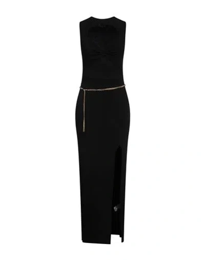 Gaelle Paris Gaëlle Paris Woman Maxi Dress Black Size 1 Viscose, Polyester