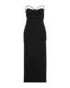 Gaelle Paris Gaëlle Paris Woman Maxi Dress Black Size 10 Rayon, Polyamide, Elastane In Black