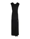 Gaelle Paris Gaëlle Paris Woman Maxi Dress Black Size 8 Viscose, Elastane In Black