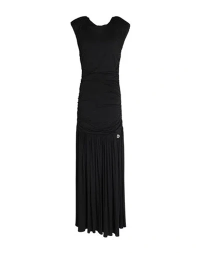 Gaelle Paris Gaëlle Paris Woman Maxi Dress Black Size 8 Viscose, Elastane