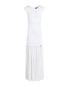 Gaelle Paris Gaëlle Paris Woman Maxi Dress Ivory Size 2 Viscose, Elastane In White