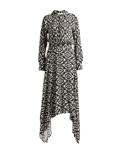 Gaelle Paris Gaëlle Paris Woman Maxi Dress Off White Size 4 Viscose In Multi
