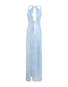 Gaelle Paris Gaëlle Paris Woman Maxi Dress Sky Blue Size 6 Polyester, Elastane In Blue
