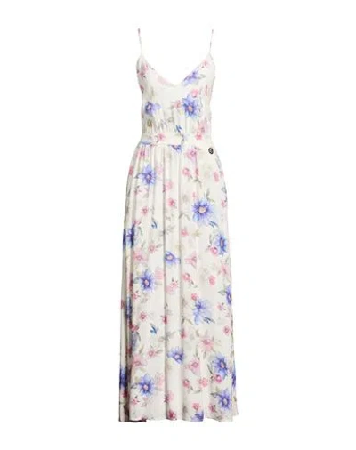Gaelle Paris Gaëlle Paris Woman Maxi Dress White Size 8 Viscose