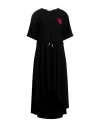 Gaelle Paris Gaëlle Paris Woman Midi Dress Black Size 4 Polyester, Viscose, Elastane In Black
