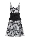 Gaelle Paris Midi Dresses In Black