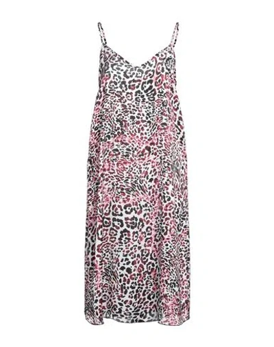 Gaelle Paris Gaëlle Paris Woman Midi Dress White Size 6 Polyester