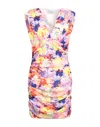Gaelle Paris Midi Dresses In Yellow