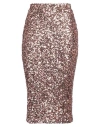 Gaelle Paris Gaëlle Paris Woman Midi Skirt Antique Rose Size 8 Polyester, Elastane In Pink