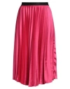 Gaelle Paris Gaëlle Paris Woman Midi Skirt Fuchsia Size 8 Polyester In Pink