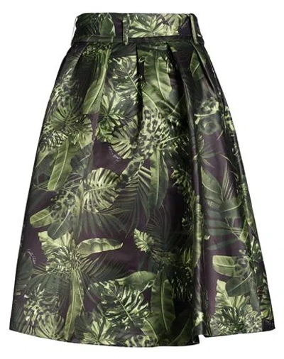 Gaelle Paris Gaëlle Paris Woman Midi Skirt Black Size 4 Polyester