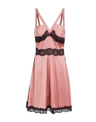 Gaelle Paris Gaëlle Paris Woman Mini Dress Antique Rose Size 8 Polyester In Pink