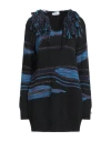 Gaelle Paris Gaëlle Paris Woman Mini Dress Black Size 1 Acrylic, Synthetic Fibers, Wool, Textile Fibers, Alpaca W In Black