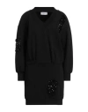 Gaelle Paris Gaëlle Paris Woman Mini Dress Black Size 1 Cotton In Black