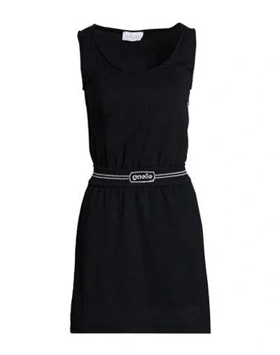 Gaelle Paris Gaëlle Paris Woman Mini Dress Black Size 1 Polyester, Elastane