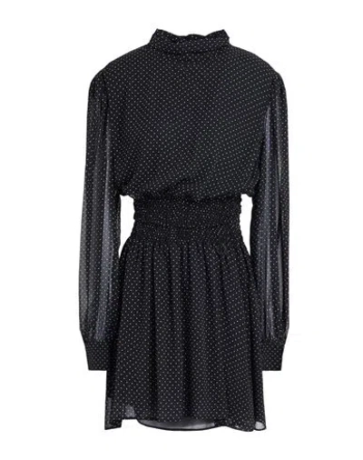Gaelle Paris Gaëlle Paris Woman Mini Dress Black Size 10 Polyester