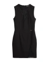 Shop Gaelle Paris Gaëlle Paris Woman Mini Dress Black Size 8 Polyester, Elastane