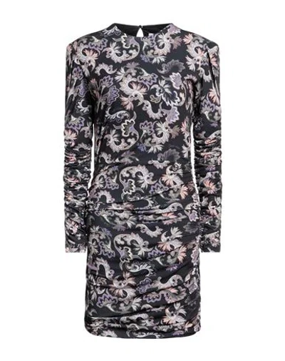 Gaelle Paris Gaëlle Paris Woman Mini Dress Black Size 10 Viscose