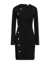 Gaelle Paris Gaëlle Paris Woman Mini Dress Black Size 10 Viscose, Polyamide, Elastane