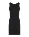 Gaelle Paris Gaëlle Paris Woman Mini Dress Black Size 10 Viscose, Polyamide, Elastane