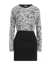Gaelle Paris Gaëlle Paris Woman Mini Dress Black Size 2 Cotton, Elastane In Black