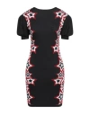 Gaelle Paris Gaëlle Paris Woman Mini Dress Black Size 2 Viscose, Polyamide, Polyester In Black