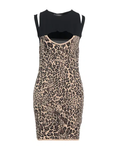 Gaelle Paris Short Dresses In Black