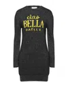 Gaelle Paris Short Dresses In Black