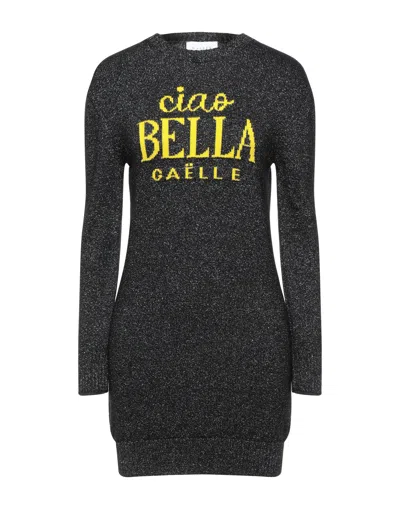 Gaelle Paris Short Dresses In Black