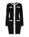 Gaelle Paris Gaëlle Paris Woman Mini Dress Black Size 2 Acrylic, Wool, Polyamide, Polyester, Viscose In Black