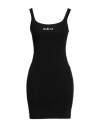 Gaelle Paris Gaëlle Paris Woman Mini Dress Black Size 2 Cotton, Elastane