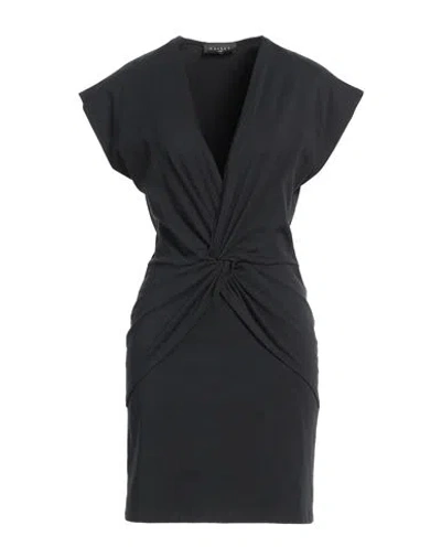 Gaelle Paris Gaëlle Paris Woman Mini Dress Black Size 0 Cotton, Elastane