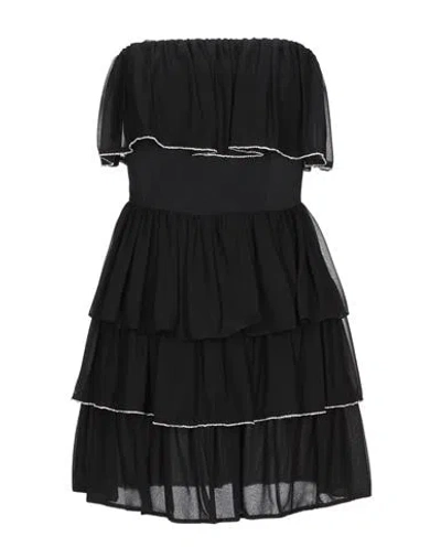 Gaelle Paris Short Dresses In Black