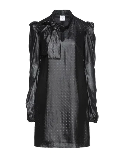 Gaelle Paris Short Dresses In Black