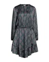 Gaelle Paris Short Dresses In Black