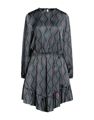 Gaelle Paris Short Dresses In Black