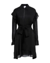 Gaelle Paris Gaëlle Paris Woman Mini Dress Black Size 4 Polyester In Black