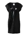 Gaelle Paris Short Dresses In Black