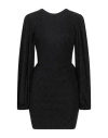 Gaelle Paris Gaëlle Paris Woman Mini Dress Black Size 6 Polyester In Black