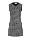 Gaelle Paris Gaëlle Paris Woman Mini Dress Black Size 6 Polyester, Elastane In Black