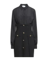 Gaelle Paris Gaëlle Paris Woman Mini Dress Black Size 8 Viscose, Polyamide, Elastane, Polyester In Black