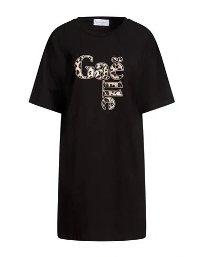 Gaelle Paris Gaëlle Paris Woman Mini Dress Black Size Xs Cotton