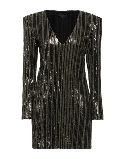 Gaelle Paris Short Dresses In Gold