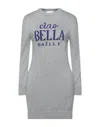 Gaelle Paris Short Dresses In Grey