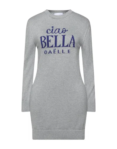 Gaelle Paris Short Dresses In Grey