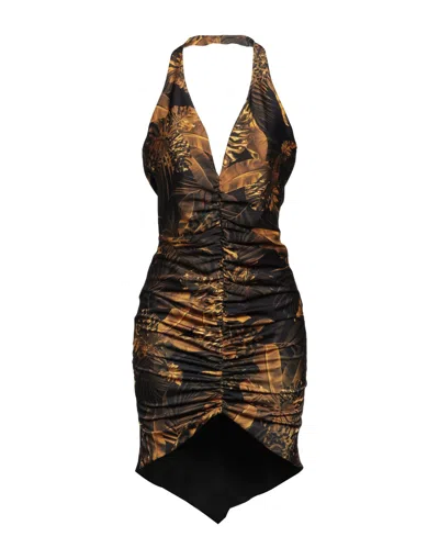 Gaelle Paris Short Dresses In Yellow